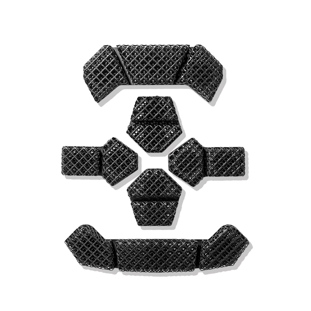 3D Printing Clay - แผ่นรองหมวกนิรภัยทางยุทธวิธีแบบพิมพ์ 3 มิติ - โพลีเมอร์รังผึ้ง |