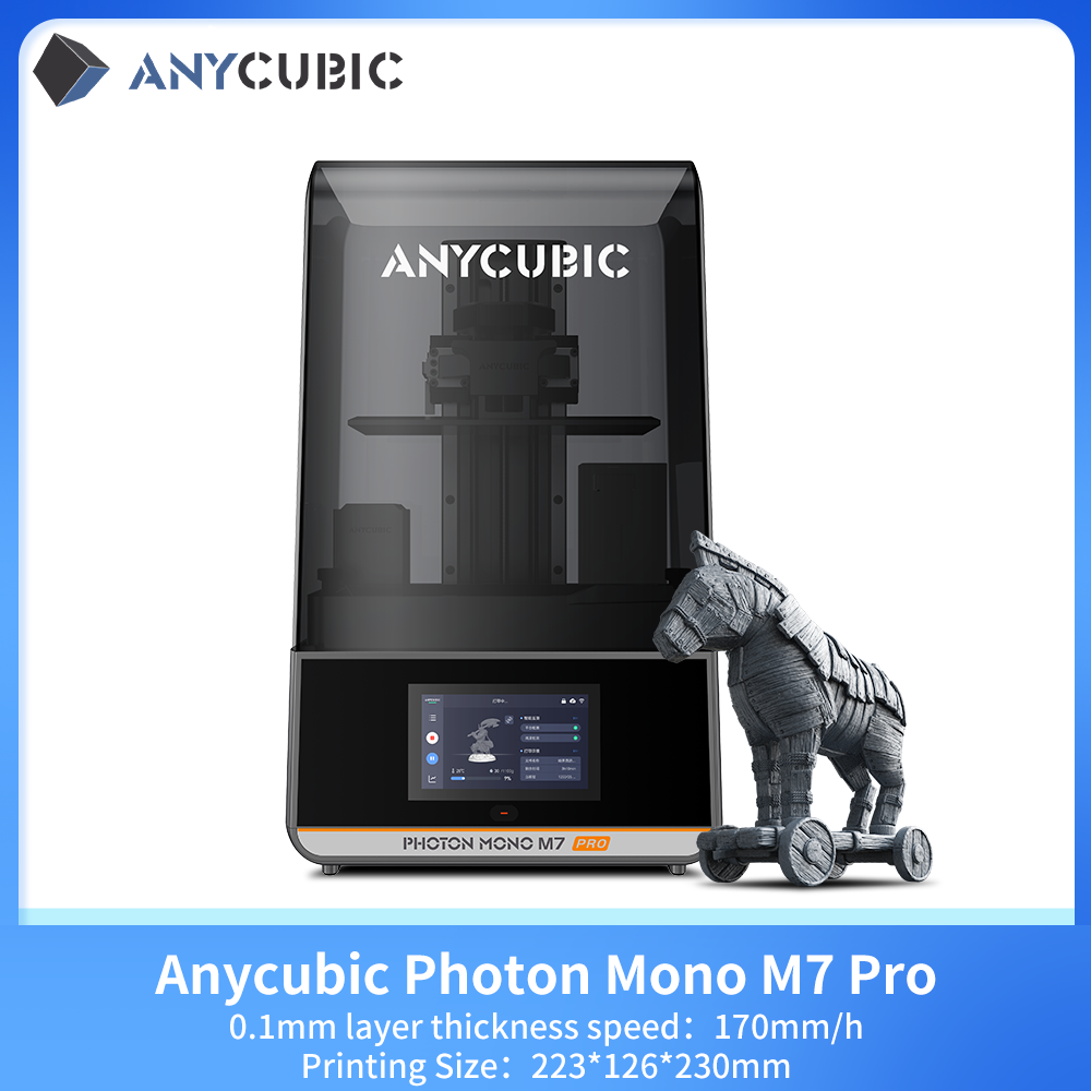 3D Printing Uv Resin - ANYCUBIC Photon Mono M7 Pro เครื่องพิมพ์3D