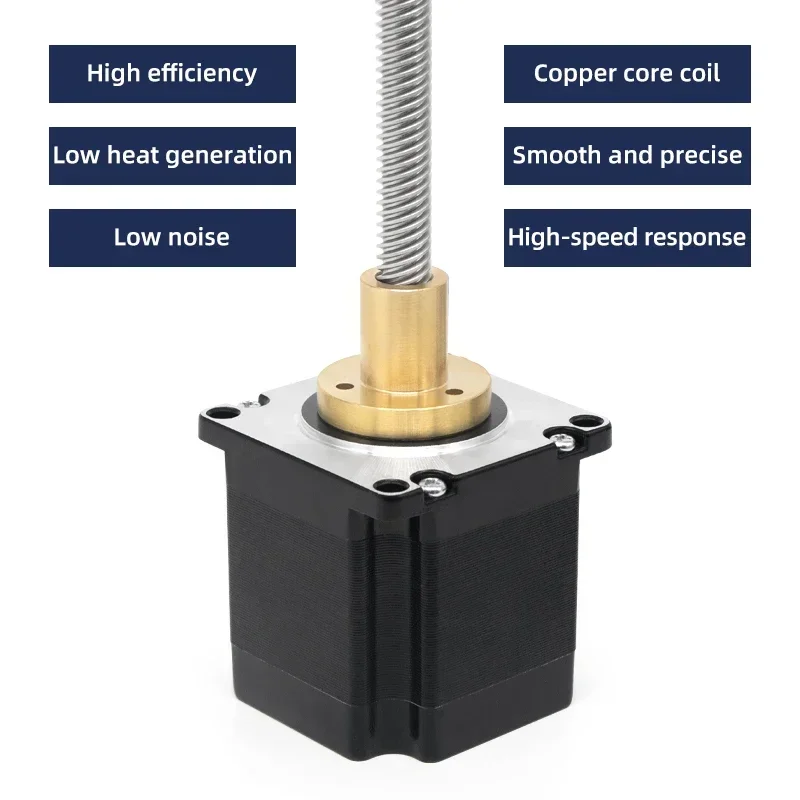 Lead Screw Stepper - มอเตอร์สเต็ปเปอร์แบบไฮบริด UMOT Nema8 11 14 17