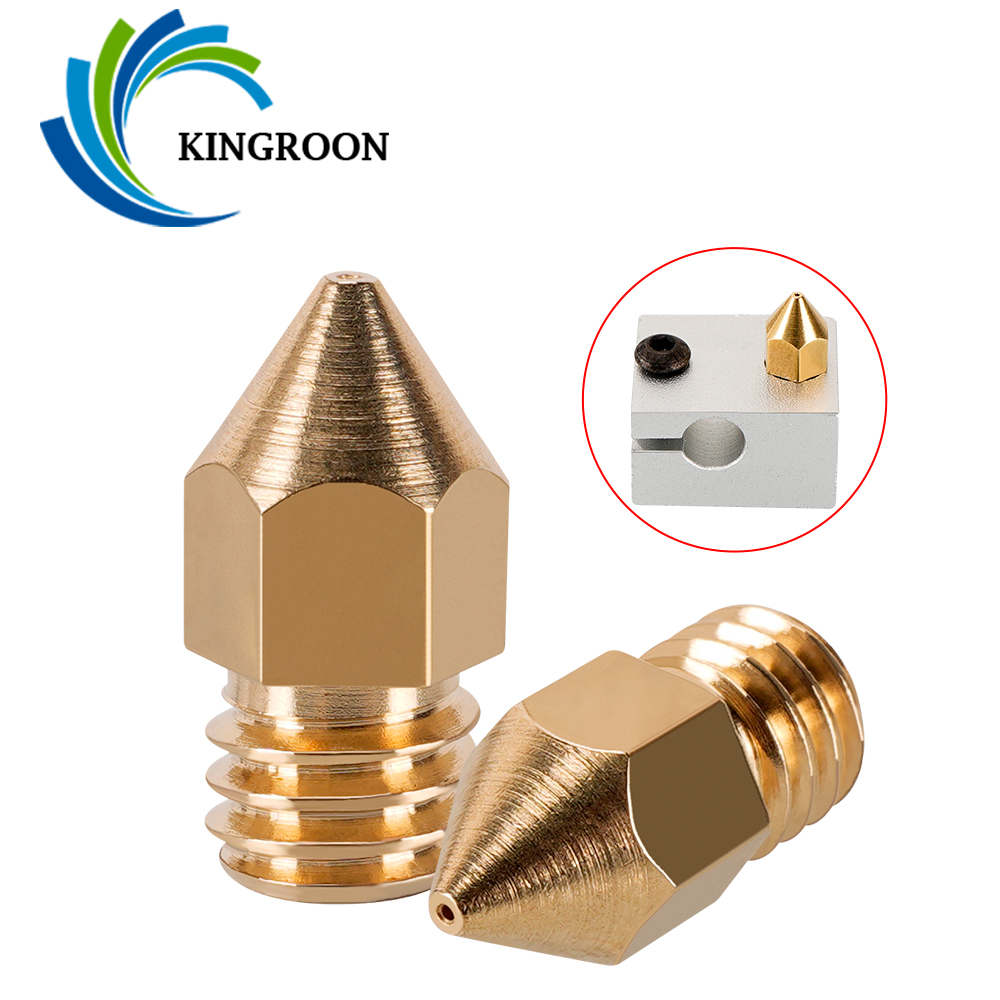 3D Printing Cnc - MK7 MK8 หัวฉีด 0.4 มม.0.3 มม.0.2
