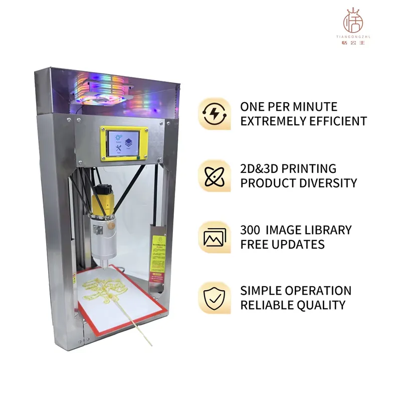 3D Printing Vendors - เครื่องพิมพ์น้ำตาล 3D รุ่น TH3D-170 พร้อมใบรับรอง CE