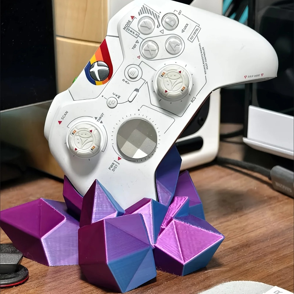 3D Printing Xbox Controller Holder - แท่นวางคอนโทรลเลอร์เกมคริสตัลพิมพ์ 3 มิติ ใช้ได้กับ Xbox PS4