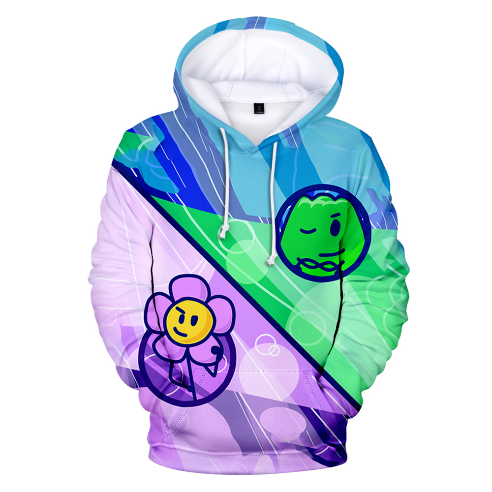3D Printing Youtubers - เสื้อฮู้ดแขนยาวลาย Jacknjellify Battle for Dream Island