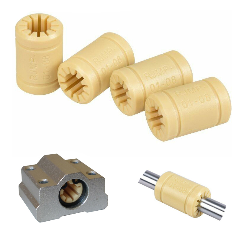 3D Printing Clay - 4 ชิ้น RJMP-01 พลาสติกแบริ่งเชิงเส้น Bushing Ball
