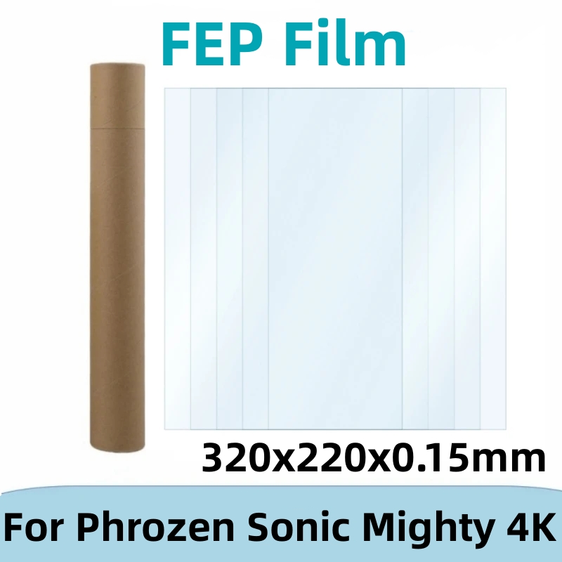 3D Printing Uv Resin - ฟิล์ม FEP 5 ชิ้น 320x220x0.15 มม.