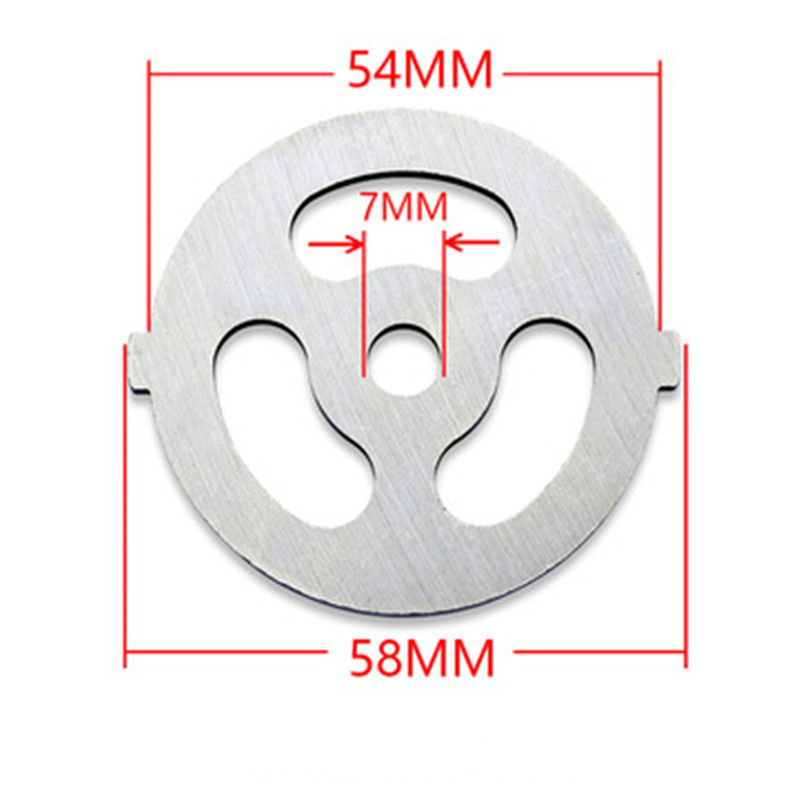 3D Printing Grinder - 3-Hole Enema เครื่องบดเนื้อมีดสำหรับ Moulinex KITFORT1371/2103 Dauken
