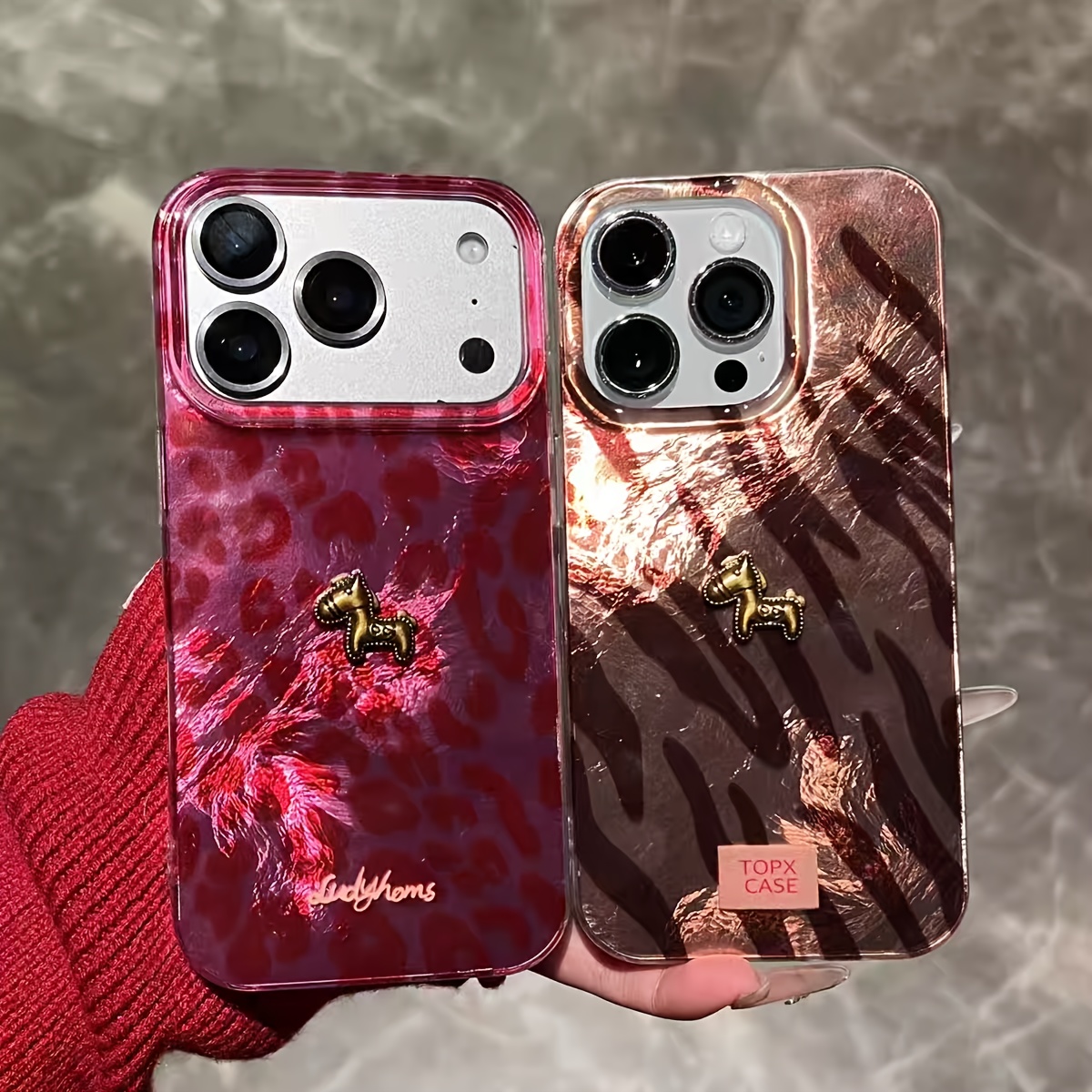 เคสโทรศัพท์ลายเสือดาว 3D พร้อม - 3D Printing Iphone บทวิจารณ์และราคา