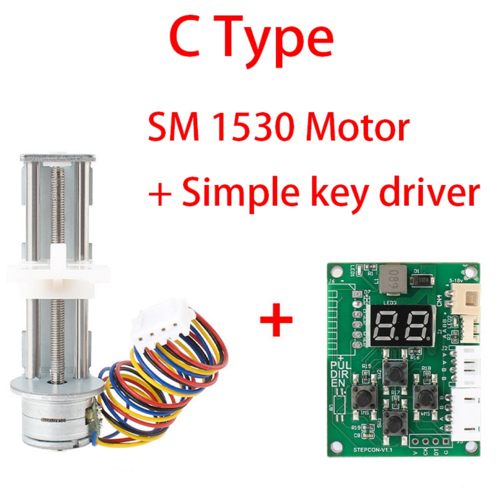 มอเตอร์สเต็ปเปอร์แบบเส้นตรงขนา - Lead Screw Stepper บทวิจารณ์และราคา