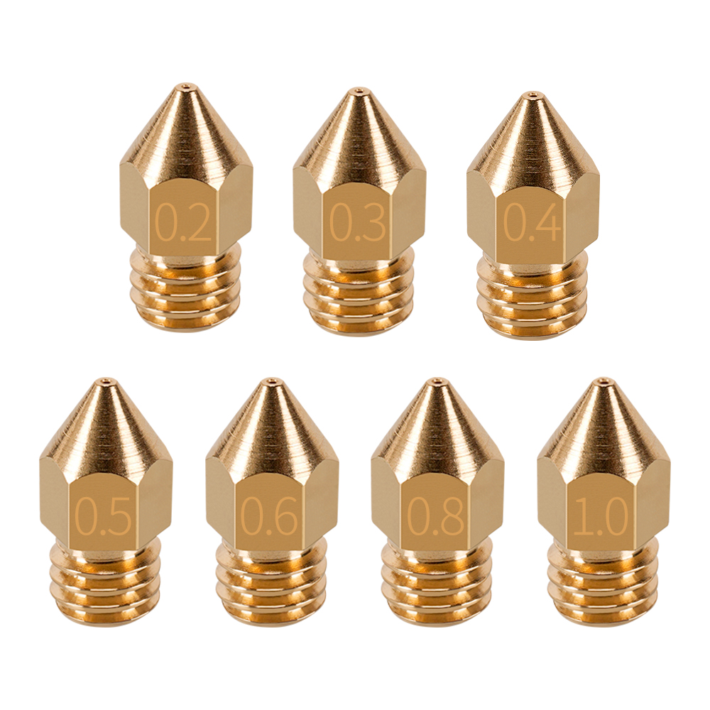 MK7 MK8 หัวฉีด 0.4 มม.0.3 มม.0 - 3D Printing Cnc บทวิจารณ์และราคา