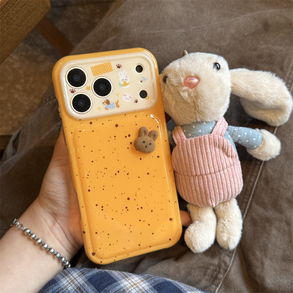 เคสกระต่ายขนปุย 3D สีเหลืองน่า - 3D Printing Iphone บทวิจารณ์และราคา