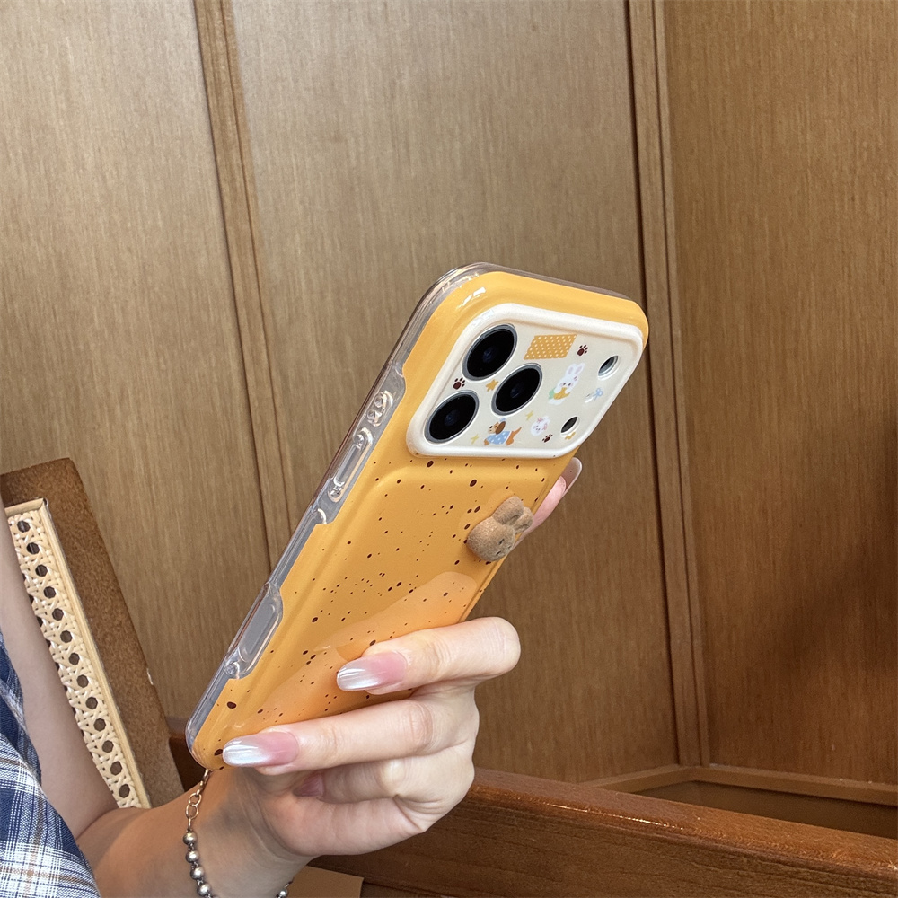 เคสกระต่ายขนปุย 3D สีเหลืองน่า - 3D Printing Iphone บทวิจารณ์และราคา