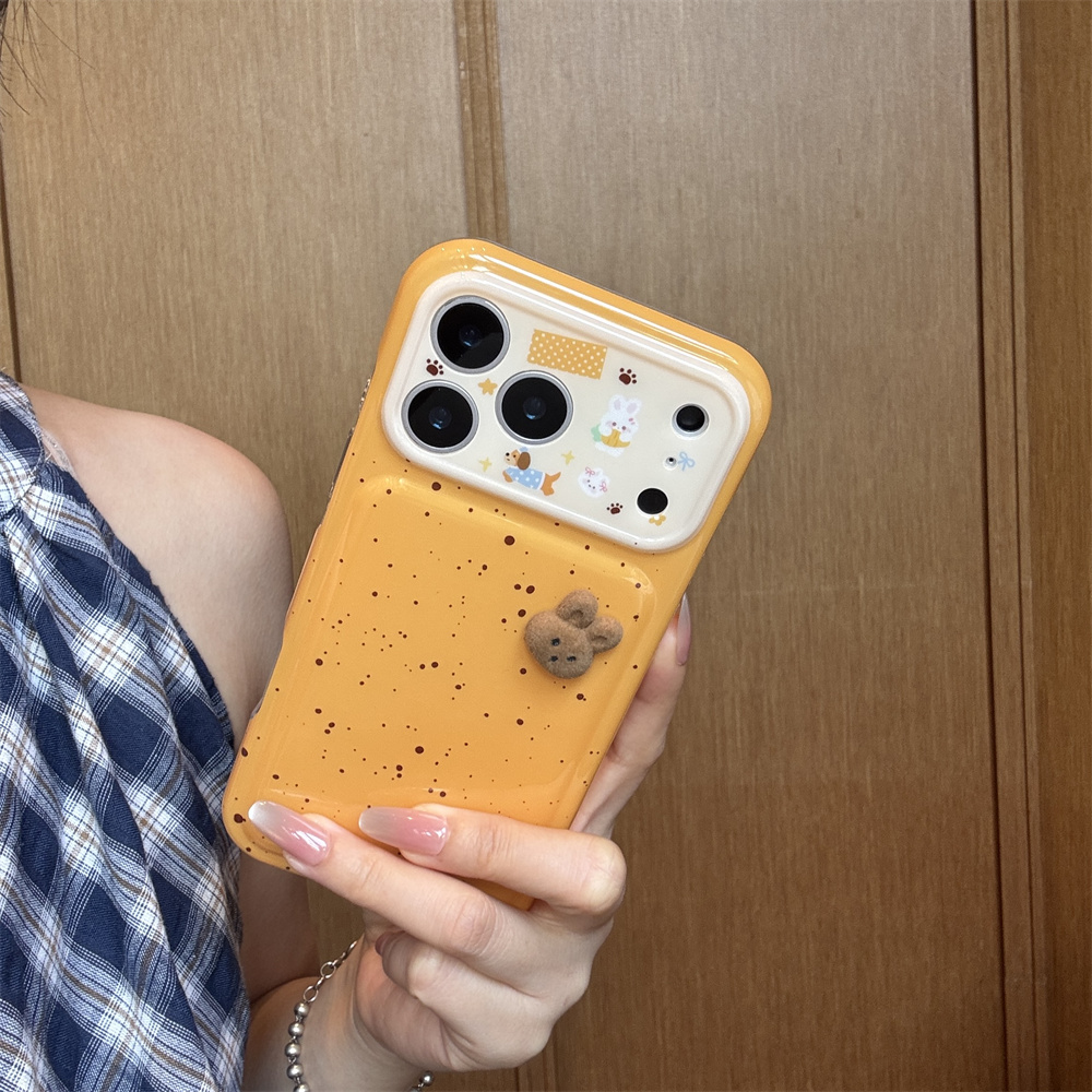 เคสกระต่ายขนปุย 3D สีเหลืองน่า - 3D Printing Iphone บทวิจารณ์และราคา