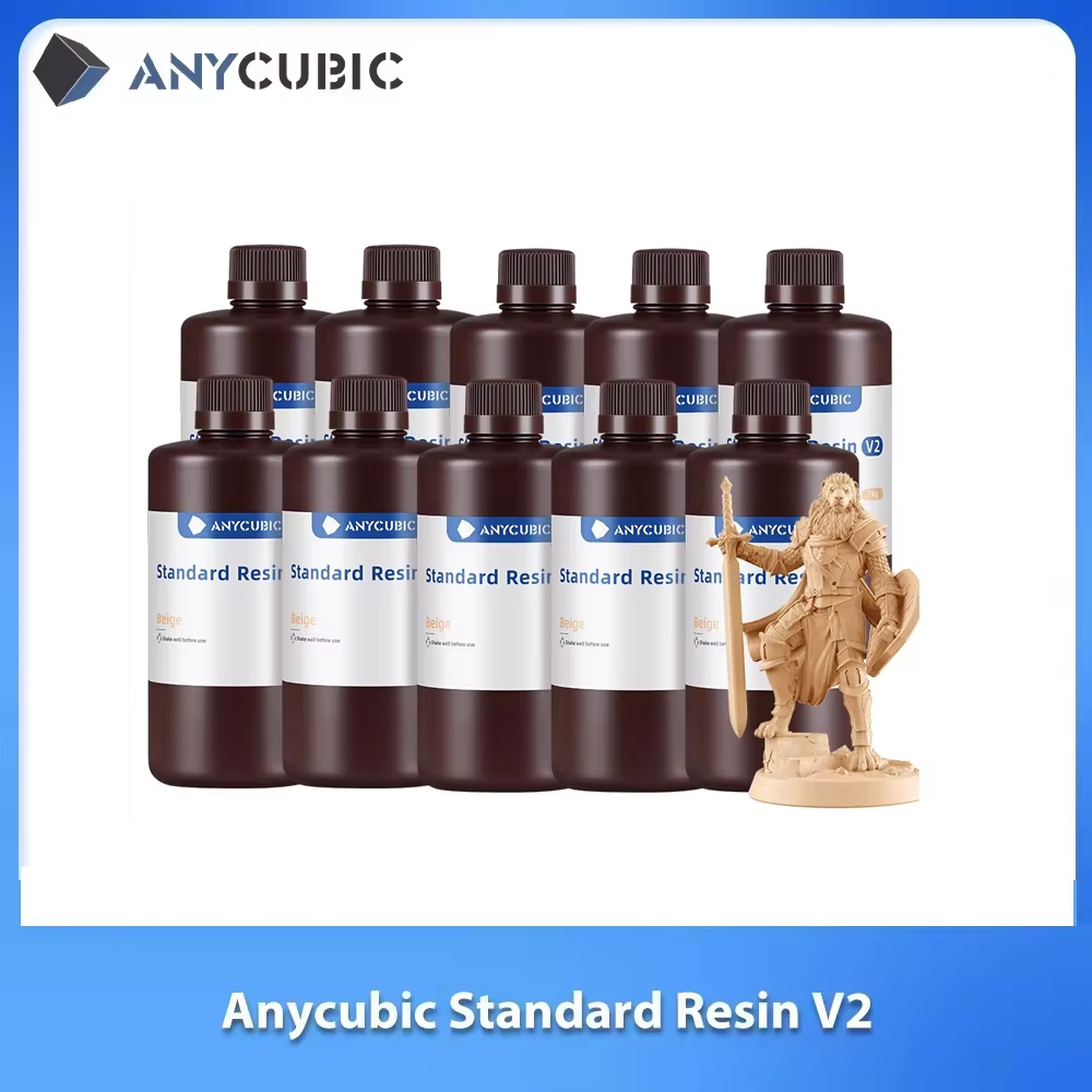 ANYCUBIC มาตรฐานเรซิ่น V2 405n - 3D Printing Uv Resin บทวิจารณ์และราคา