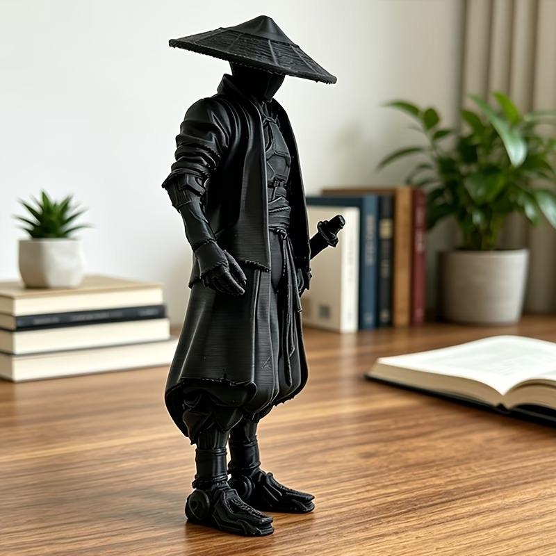 【S】รูปปั้นซามูไรสีดำพร้อมรายละ - 3D Printing Jobs บทวิจารณ์และราคา