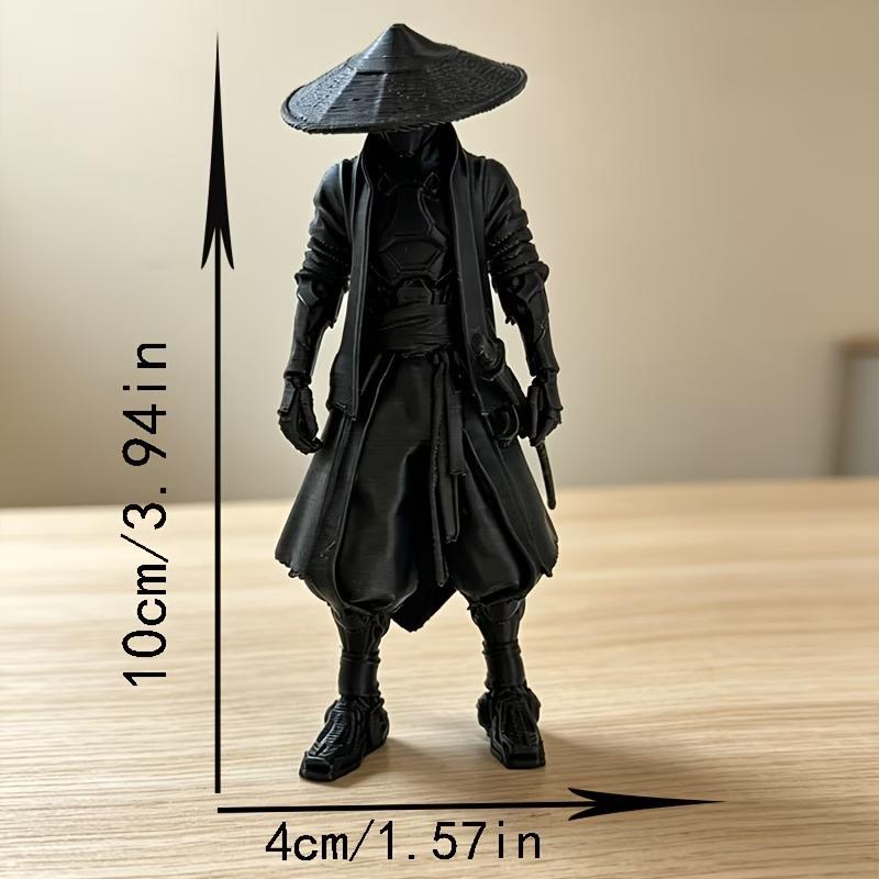 【S】รูปปั้นซามูไรสีดำพร้อมรายละ - 3D Printing Jobs บทวิจารณ์และราคา