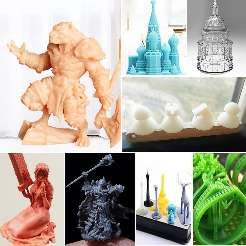 เรซินสำหรับเครื่องพิมพ์ 3D แบบ - 3D Printing Uv Resin บทวิจารณ์และราคา
