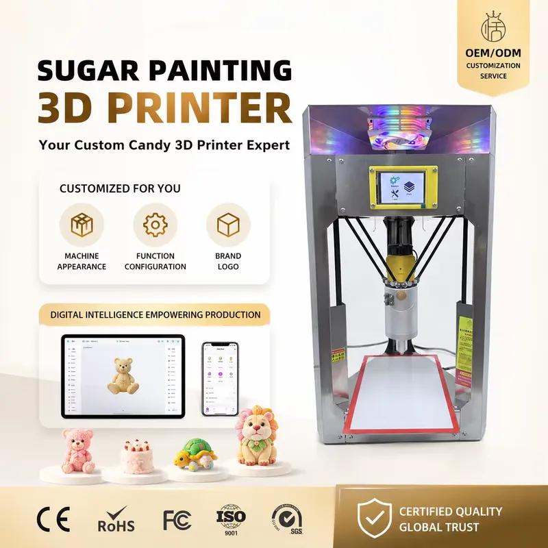 เครื่องพิมพ์น้ำตาล 3D รุ่น TH3 - 3D Printing Vendors บทวิจารณ์และราคา