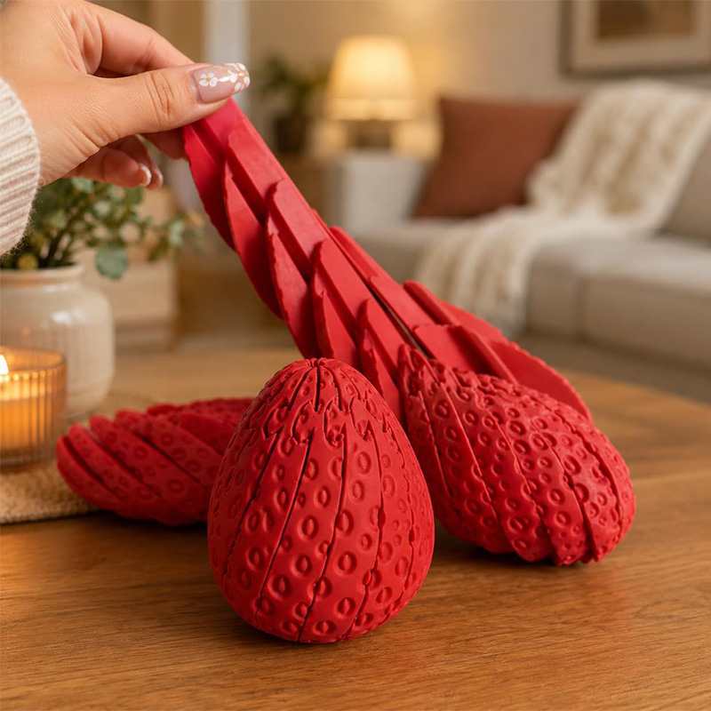 ไข่สตรอว์เบอร์รีบิดเกลียว พิมพ - 3D Printing Food บทวิจารณ์และราคา