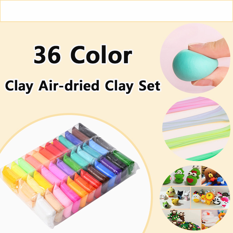 12/36 ชุดดินเหนียวสี ดินเหนียว - 3D Printing Clay บทวิจารณ์และราคา