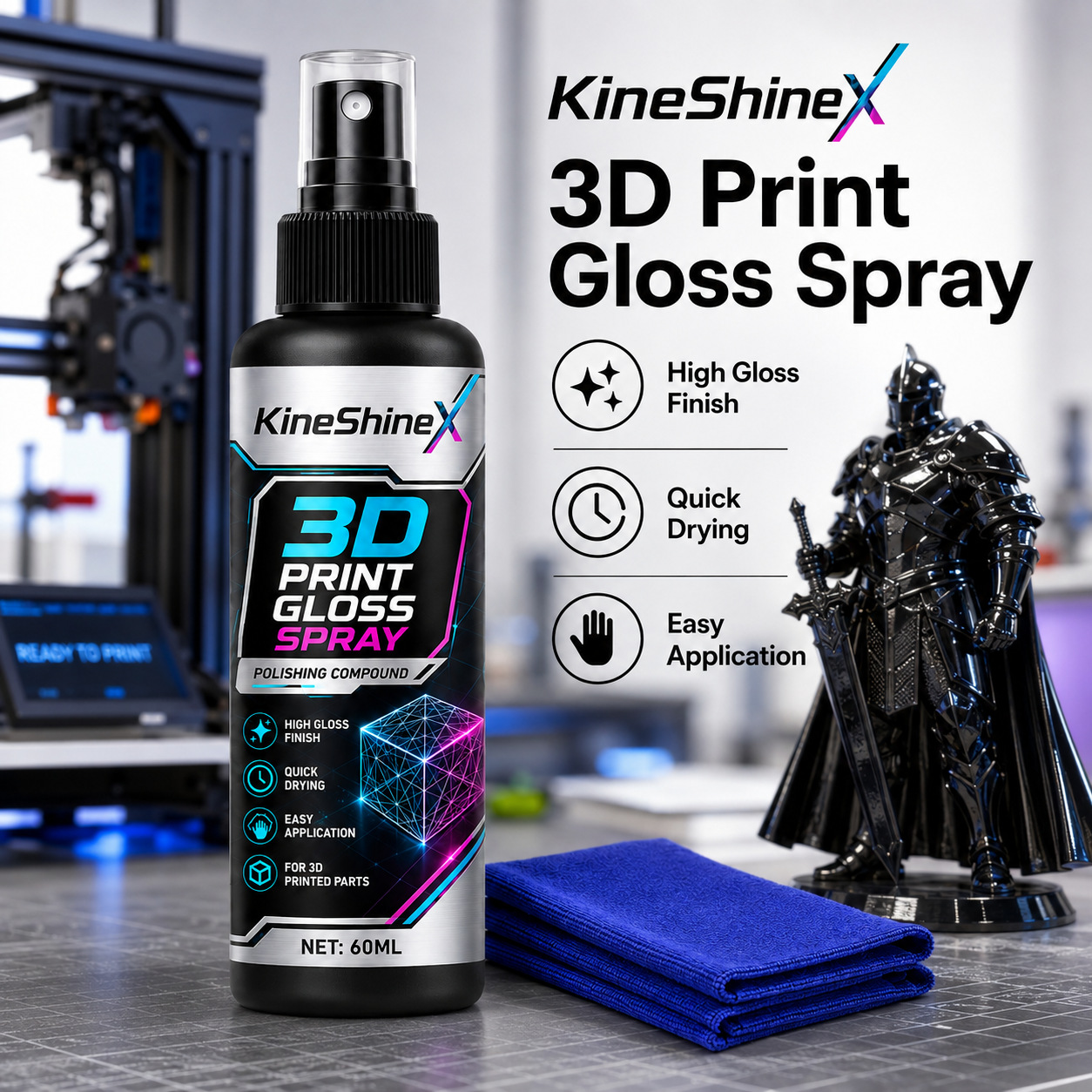 สเปรย์ขัดเงาสำหรับงานพิมพ์ 3 ม - 3D Printing Technology บทวิจารณ์และราคา