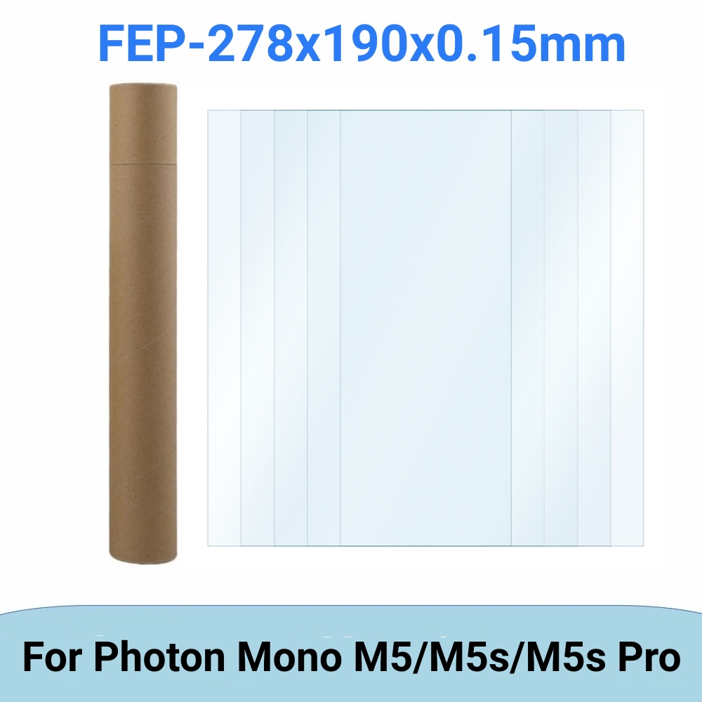 5 Pcs ฟิล์ม FEP 10.1 นิ้ว 278* - 3D Printing Uv Resin บทวิจารณ์และราคา