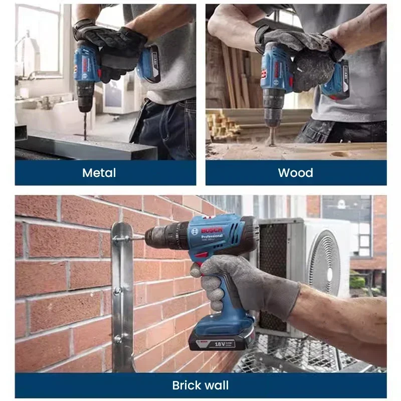 สว่านกระแทกไร้สาย Bosch GSB183 - Bosch Drill Gsb 18V บทวิจารณ์และราคา