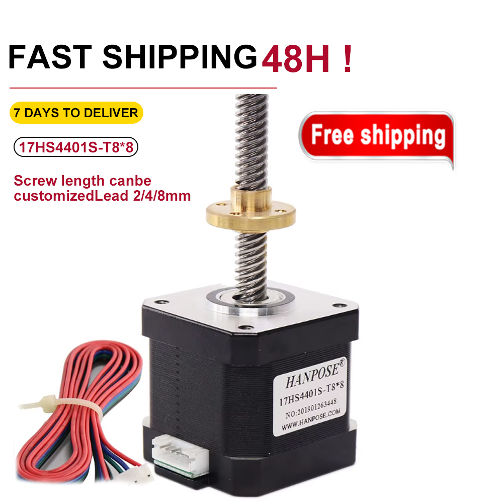 มอเตอร์สเต็ปเปอร์แบบสกรู NEMA1 - Lead Screw Stepper บทวิจารณ์และราคา