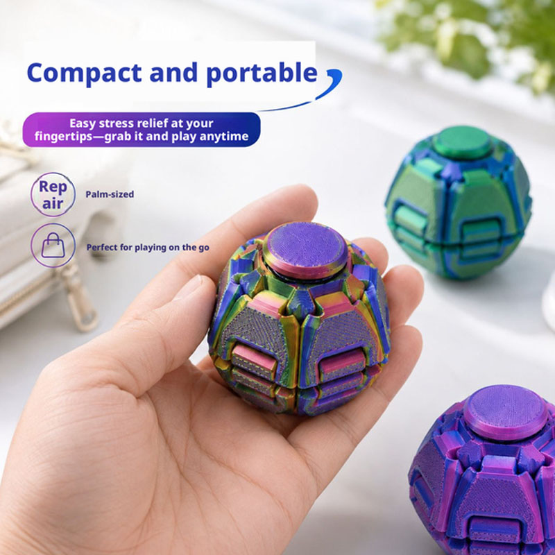 ลูกบอลฟิดเจ็ตฟุตบอล 3D แบบกดแล - 3D Printing Jobs บทวิจารณ์และราคา