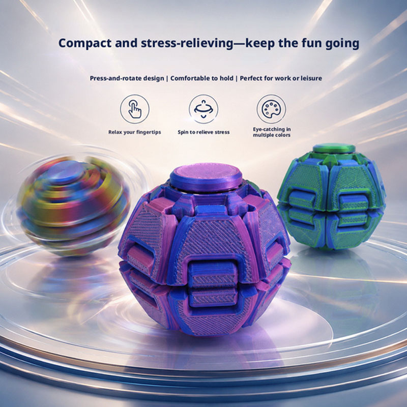 ลูกบอลฟิดเจ็ตฟุตบอล 3D แบบกดแล - 3D Printing Jobs บทวิจารณ์และราคา