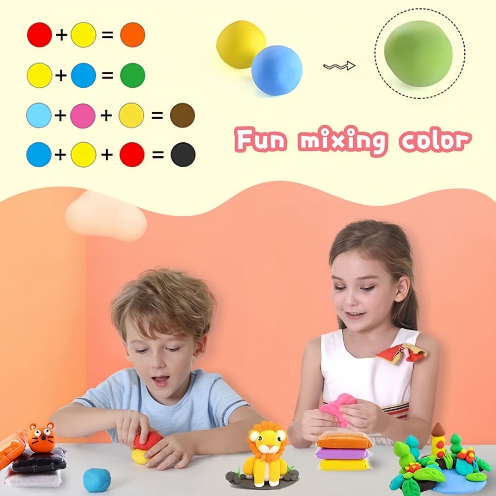 เด็ก ULTRA LIGHT Clay DIY ชุด  - 3D Printing Clay บทวิจารณ์และราคา