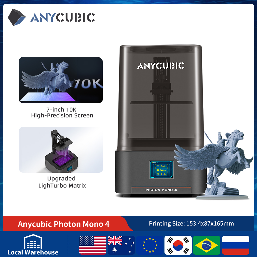 เครื่องพิมพ์ 3 มิติ ANYCUBIC P - 3D Printing Uv Resin บทวิจารณ์และราคา