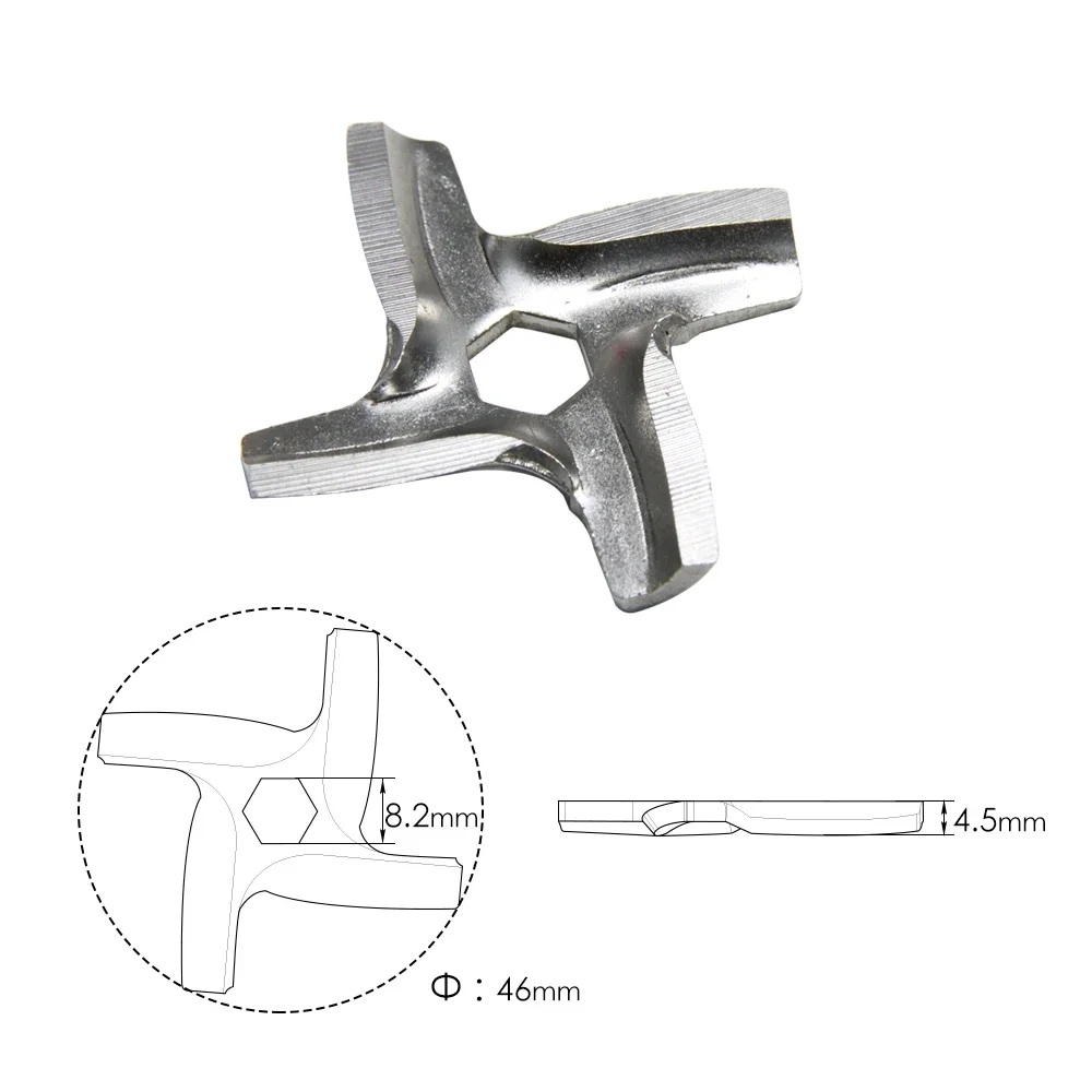 3pcs เครื่องบดเนื้อมีด Mincer  - 3D Printing Grinder บทวิจารณ์และราคา